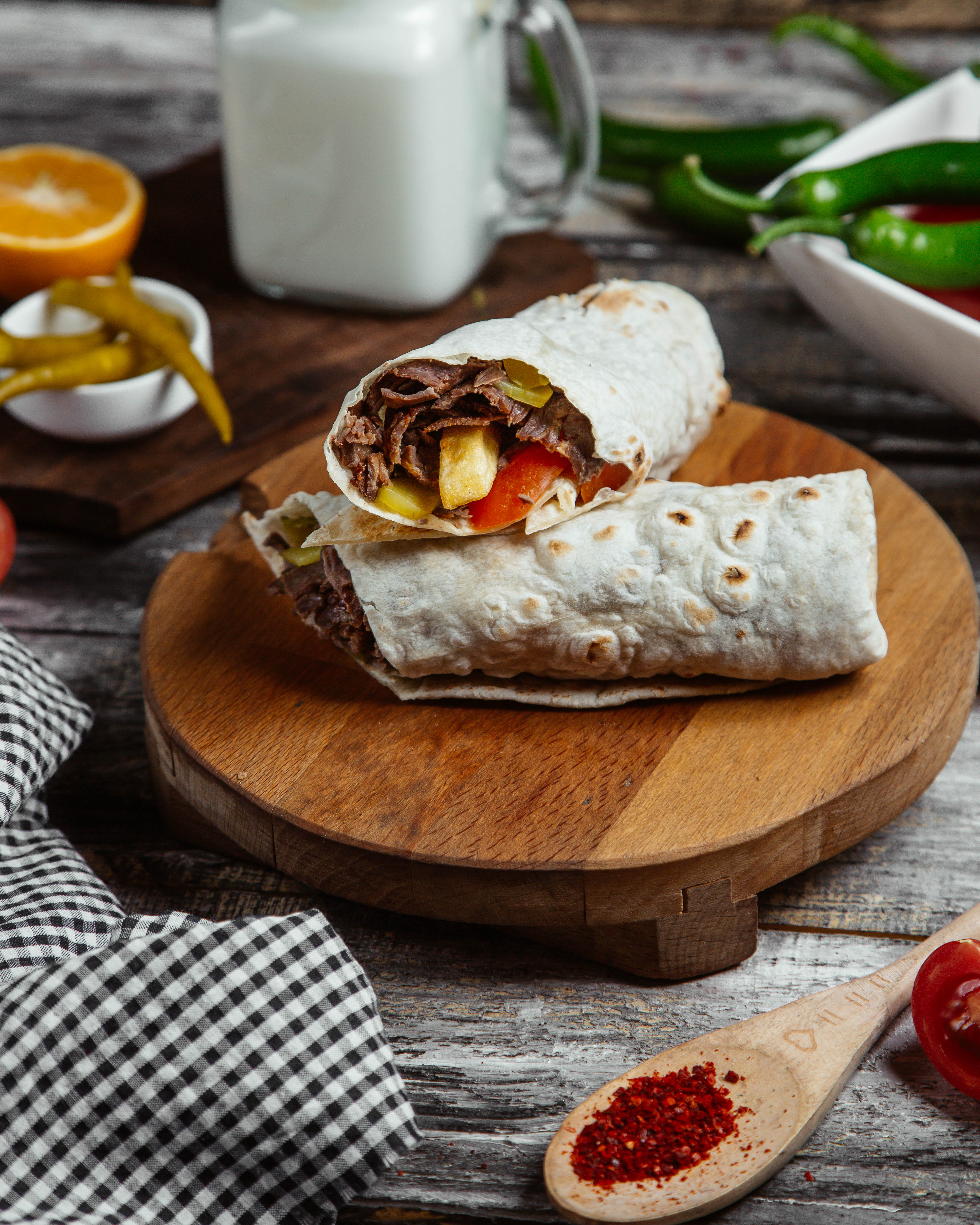Kaşarlı Döner Dürüm